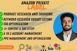do amazon store management, listing creation,ppc management
