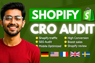 do shopify audit shopify cro conversion audit shopify review shopify sales