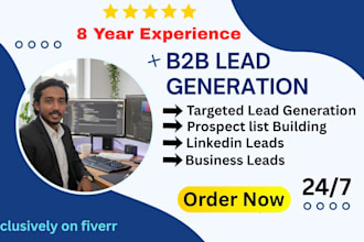 do b2b linkedin lead generation and targeted leads