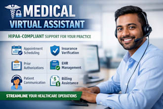 be hipaa compliant medical virtual assistant for clinics and practices