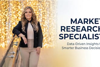 conduct professional market research and competitive analysis