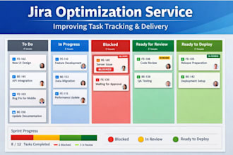optimize jira setup for better task tracking and delivery