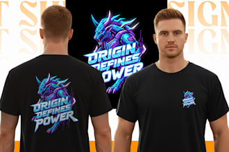 design custom t shirt design, vintage and streetwear tshirt