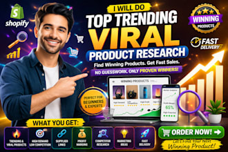 do top trending  viral product research
