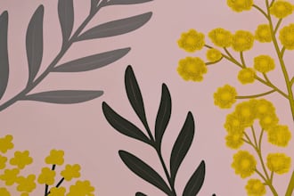 make paint watercolour botanical illustrations