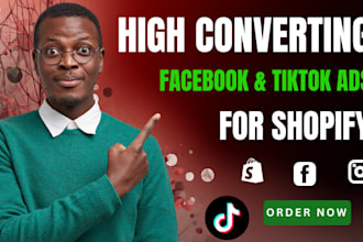 setup tiktok ads, facebook ads to boost shopify sales shopify marketing meta ads