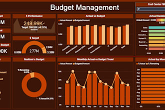 get a professional power bi dashboard