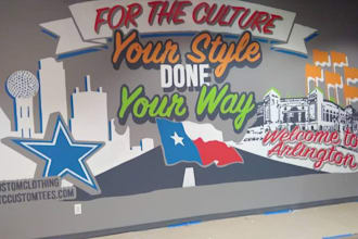 design and paint a custom mural for your business or home