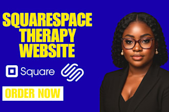 design squarespace therapy website, redesign wellness website, mental website