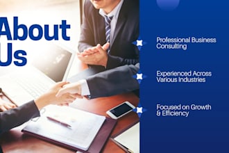 create a professional business strategy and financial plan