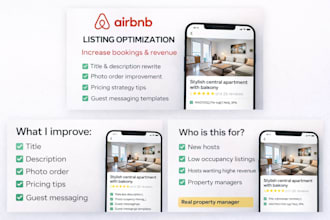 optimize your airbnb listing to increase bookings and revenue