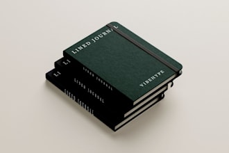 design a premium notebook cover for amazon KDP