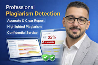 provide a detailed plagiarism report for your document