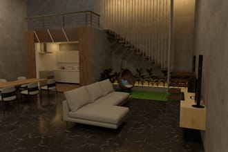 design interior and rendering
