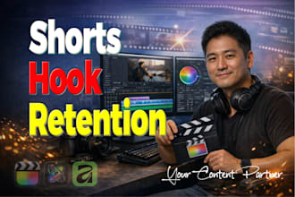 edit shorts, reels, tiktok by a youtuber