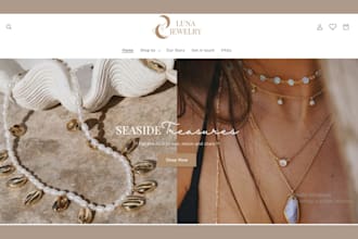 design jewelry store earring jewelry website wrist watch website fashion store