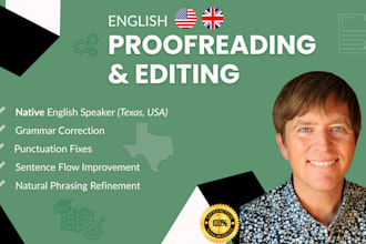 proofread, edit, and refine your english for natural fluency