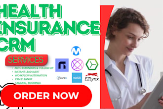 setup health insurance crm agencybloc ezlynx insureio ringy gohighlevel medicare