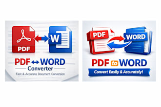convert PDF to word and word to PDF professionally
