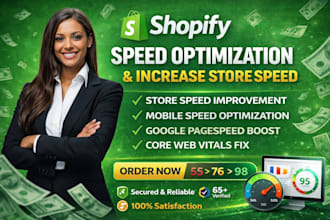do shopify speed optimization and increase shopify store page speed