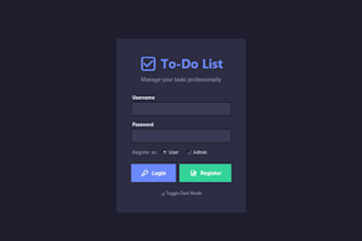 develop professional python todo list desktop app