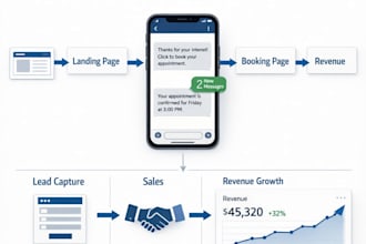 build twilio a2p 10dlc SMS automation for lead capture, sales