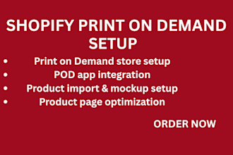 shopify print on demand