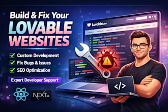 build or fix your lovable website with expert developer support