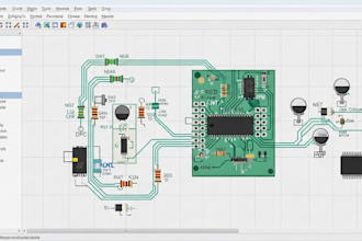 design fritzing schematics and simulate arduino, esp32, proteus, tinkercad