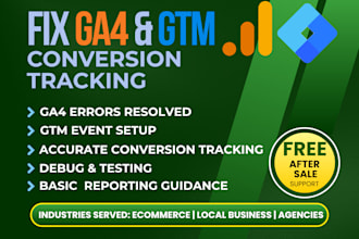 fix google analytics 4 tracking with GTM setup