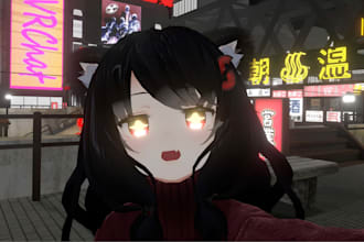 create, fix, rig, convert 3d model for vrchat, warudo, vroid, vrm, sfm and gmod
