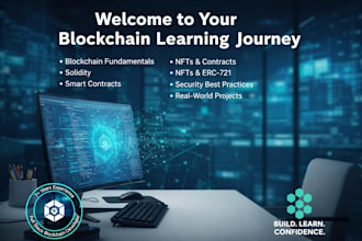 teach blockchain development and solidity smart contracts