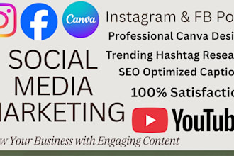 create SEO optimized social media content and instagram