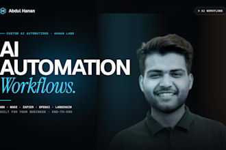 build custom ai automation workflows for your business