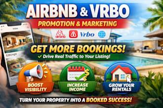 airbnb promotion for airbnb listing airbnb booking vrbo website airbnb marketing