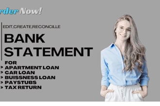 do reconcile bank statement PDF to excel, editable format