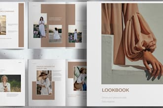 design product catalog fashion lookbook beauty brochure magazine layout cover