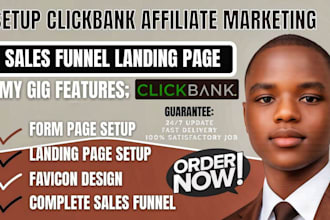 build a done for you affiliate website with amazon and clickbank funnel