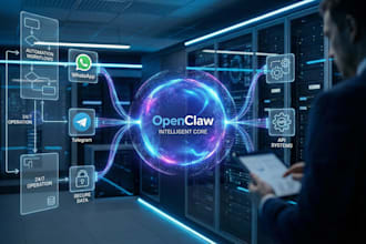 build and deploy a custom openclaw ai agent with automation