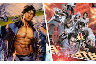 draw comic book manga webtoon and illustrations for comic