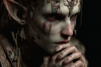 fantasy horror and fantasy horror character
