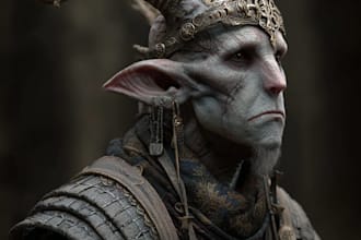 fantasy horror and fantasy horror character