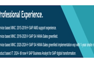 support sap s4 hana sd implementation and configuration