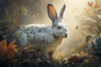 custom animal cartoon illustration