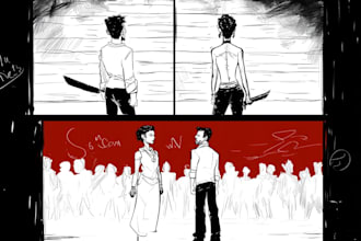 draw comic book illustration