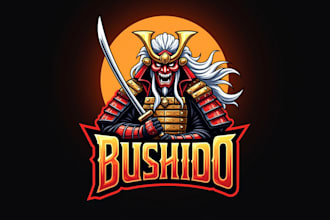 design high quality samurai logo within new concepts