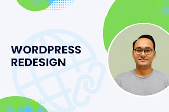 redesign your wordpress website with elementor