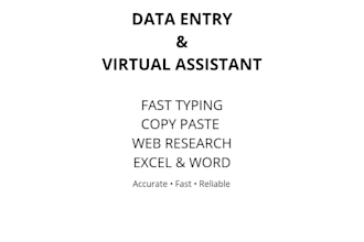 do data typing and copy paste tasks