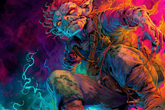 fantasy horror and fantasy horror character