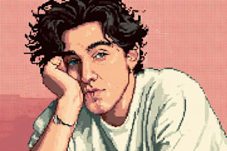 turn yourself a amazing pixel art avatar portrait